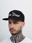 Бейсболка HOOD арт. 100-MWL001-NY016-BK 560 State Street, NY (черный)
